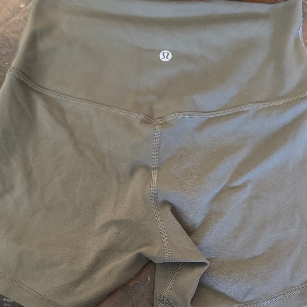 lululemon athletica Sage Green Athletic Shorts